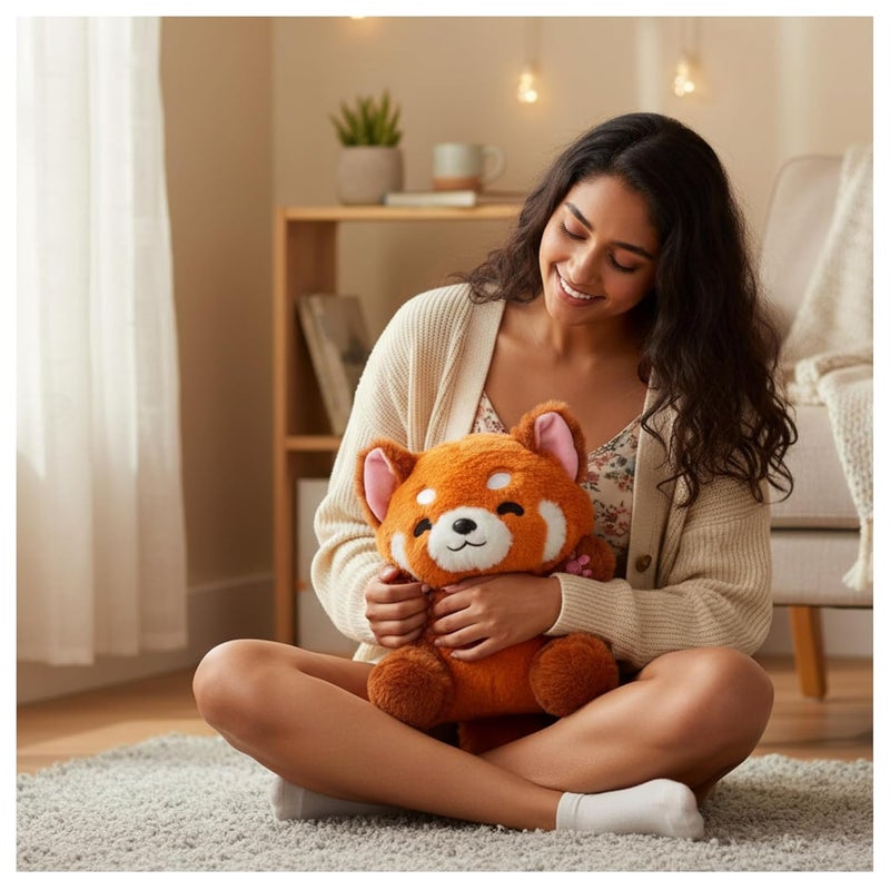 Fusked Flufies Breathing Teddy Soft Toys - 25 cm Sensory and Musical Toys for Kids - Image 2